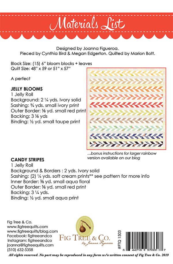 Jelly Blooms - Quilt Pattern