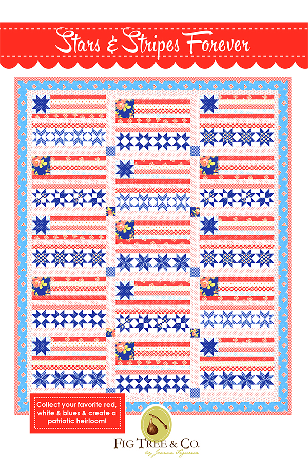 Stars and Stripes Forever - Quilt Pattern