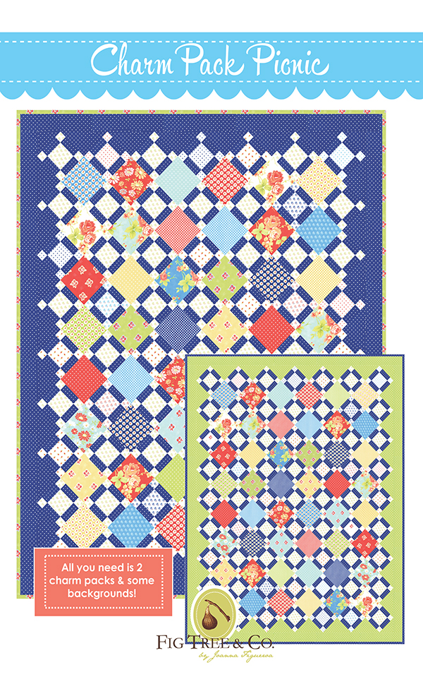 Charm Pack Picnic - Quilt Pattern