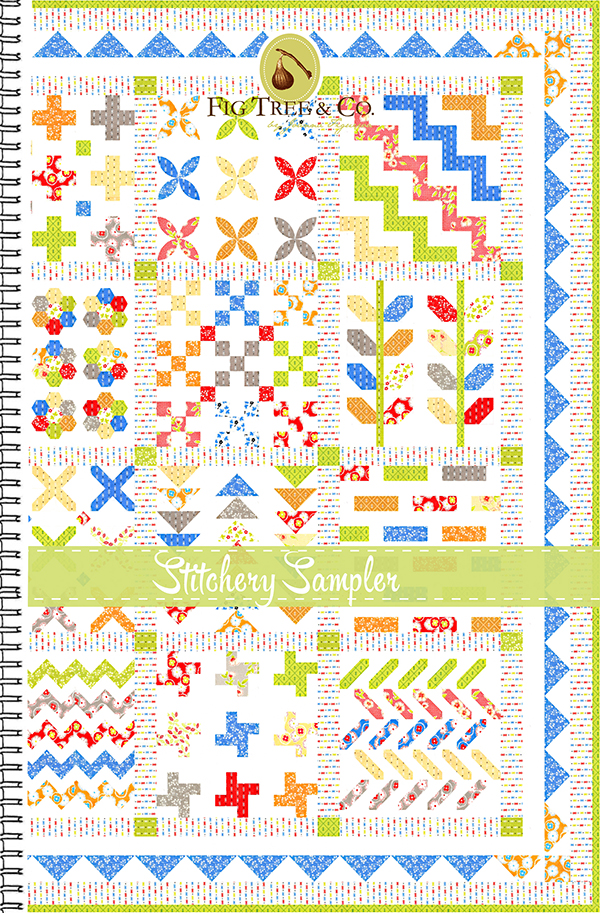 Stitchery Sampler - Quilt Pattern