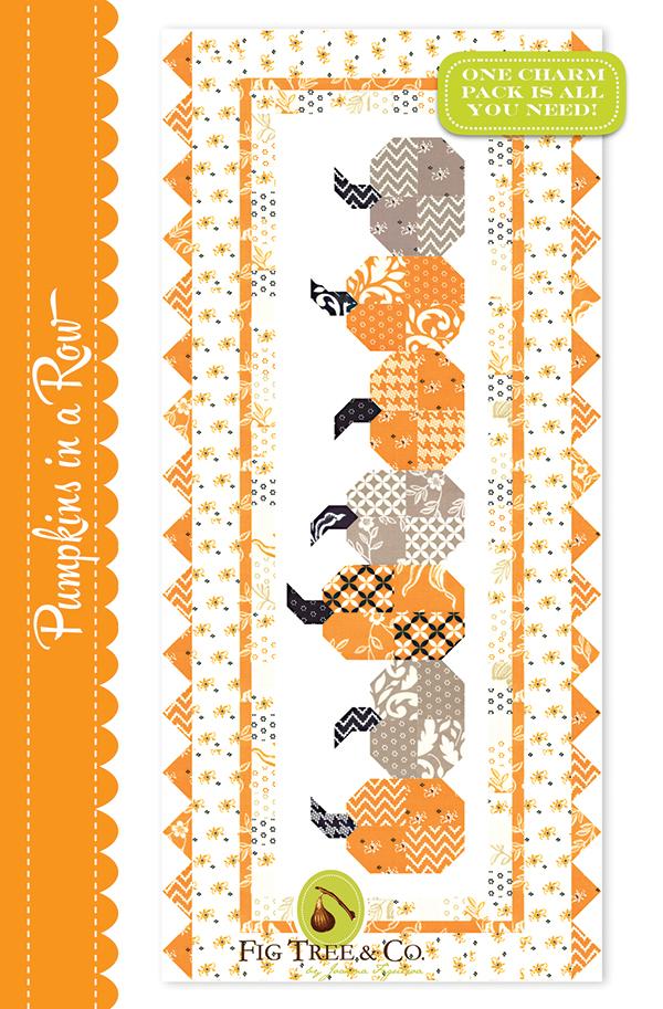 Pumpkins In A Row - Quilt Pattern