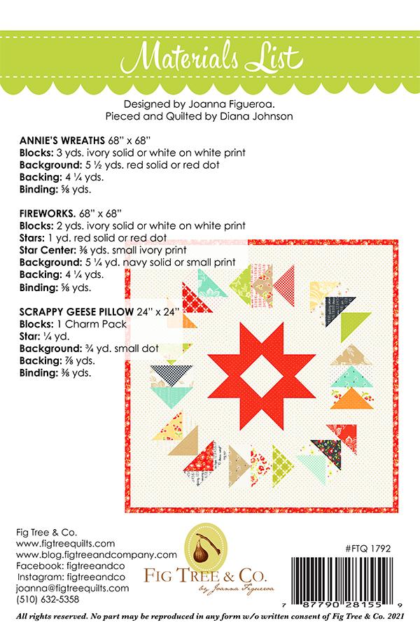 Annie's Wreaths - Quilt Pattern