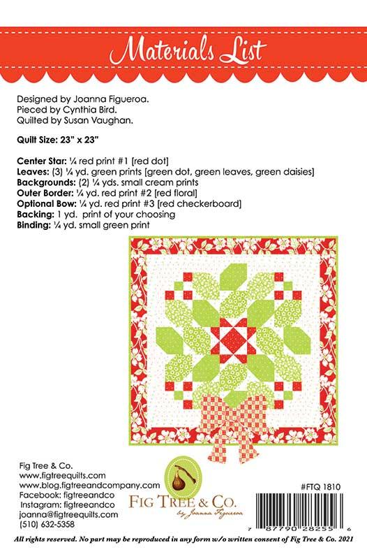 Holly Berries - Quilt Pattern