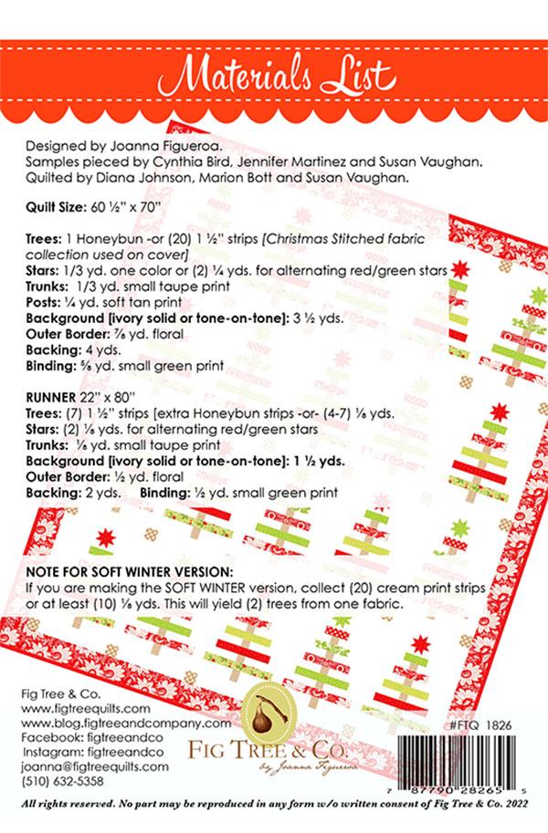 Yuletide Spruce - Quilt Pattern