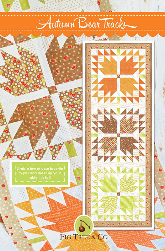 Autumn Bear Tracks - Quilt Pattern