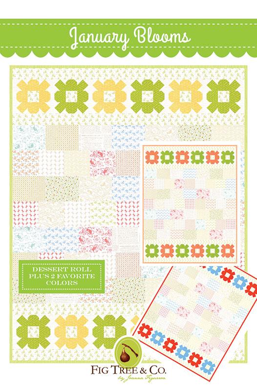 January Blooms - Quilt Pattern