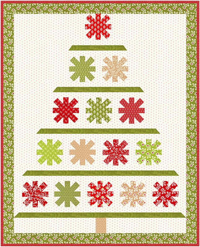 Starry Pines - Christmas Quilt Pattern