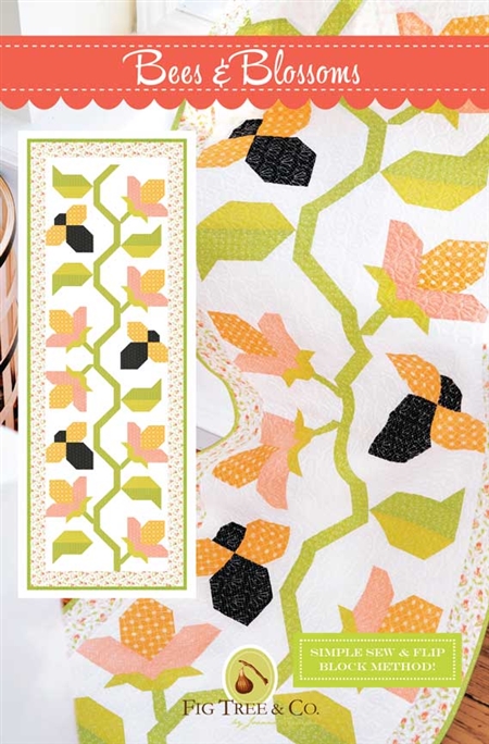Bees & Blossoms - Quilt Pattern