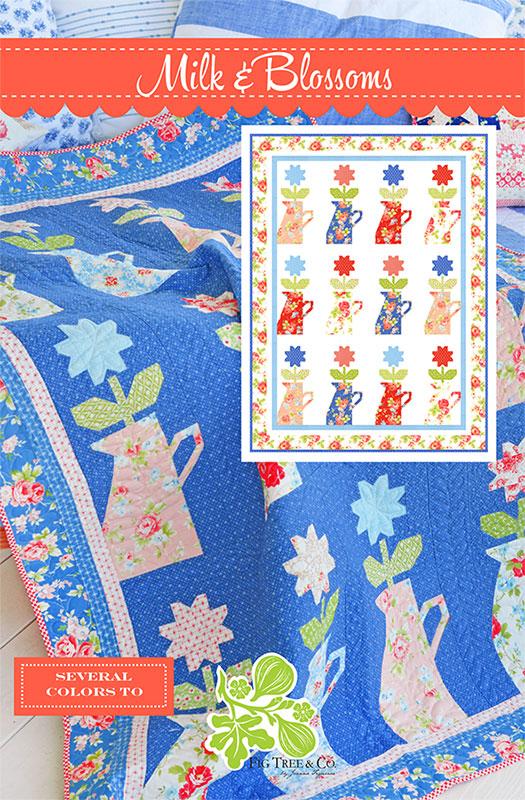 Milk & Blossoms - Quilt Pattern