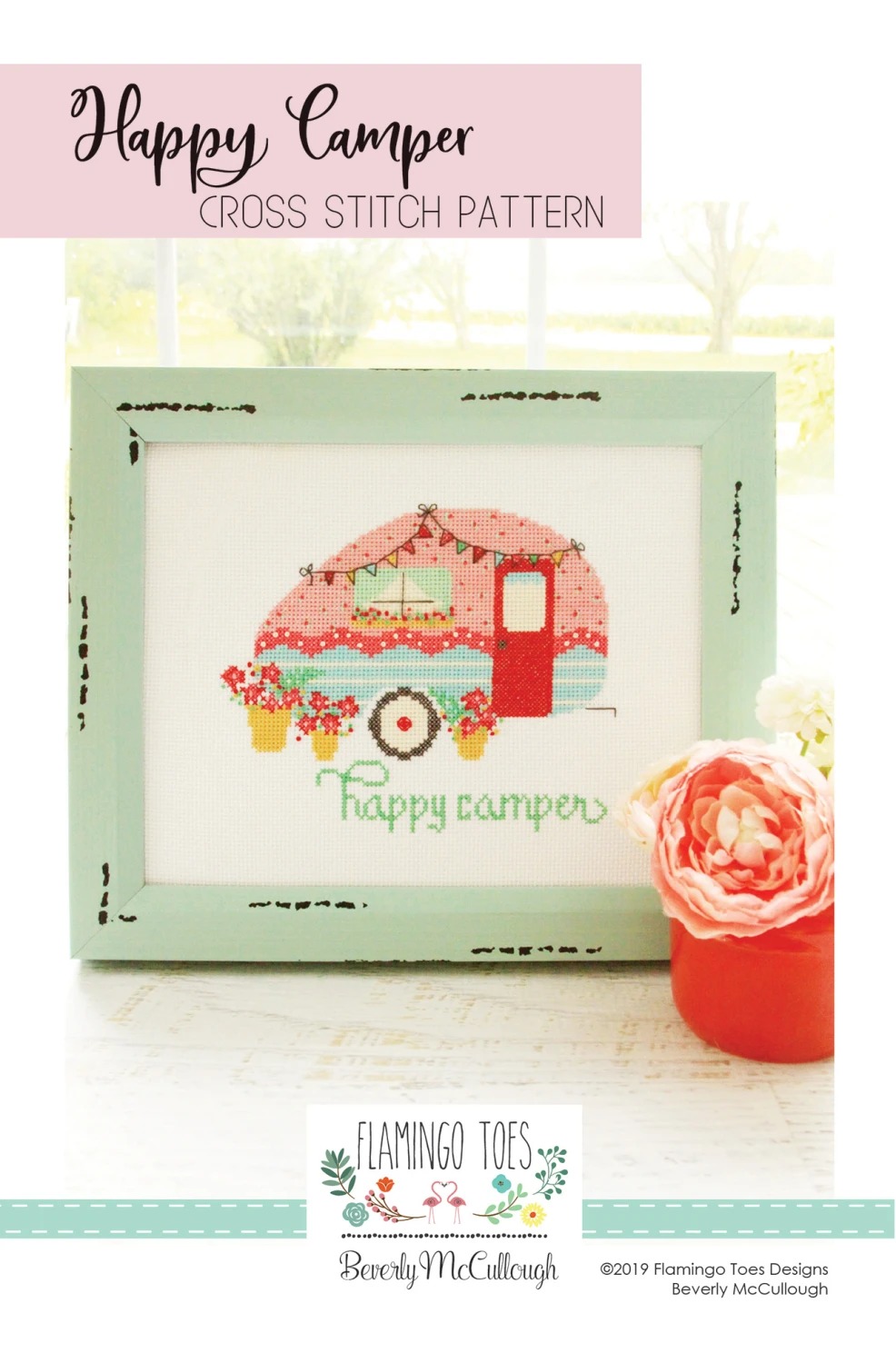 Happy Camper - Cross Stitch Pattern