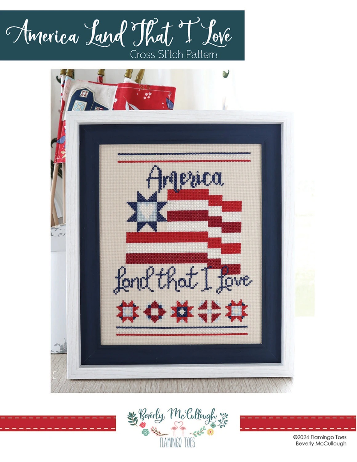 America - Cross Stitch Pattern