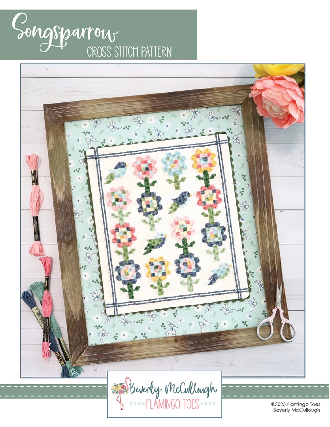 Songsparrow - Cross Stitch Pattern