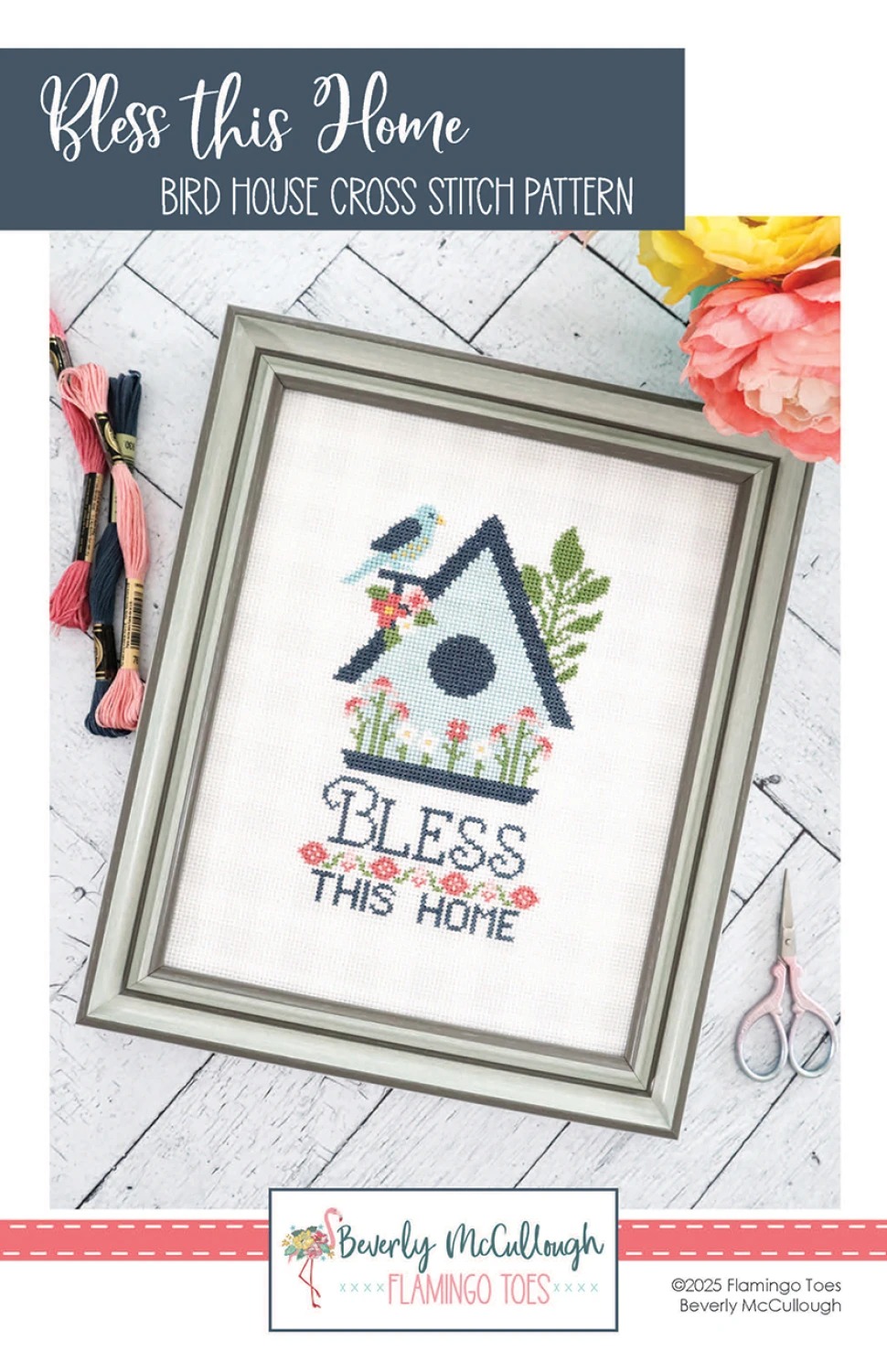 Bless This Home - Cross Stitch Pattern