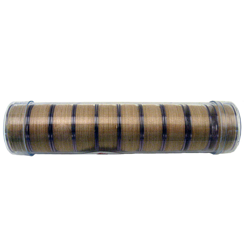 Clear Quilt Large Bobbin 10ct Large Tan 12960