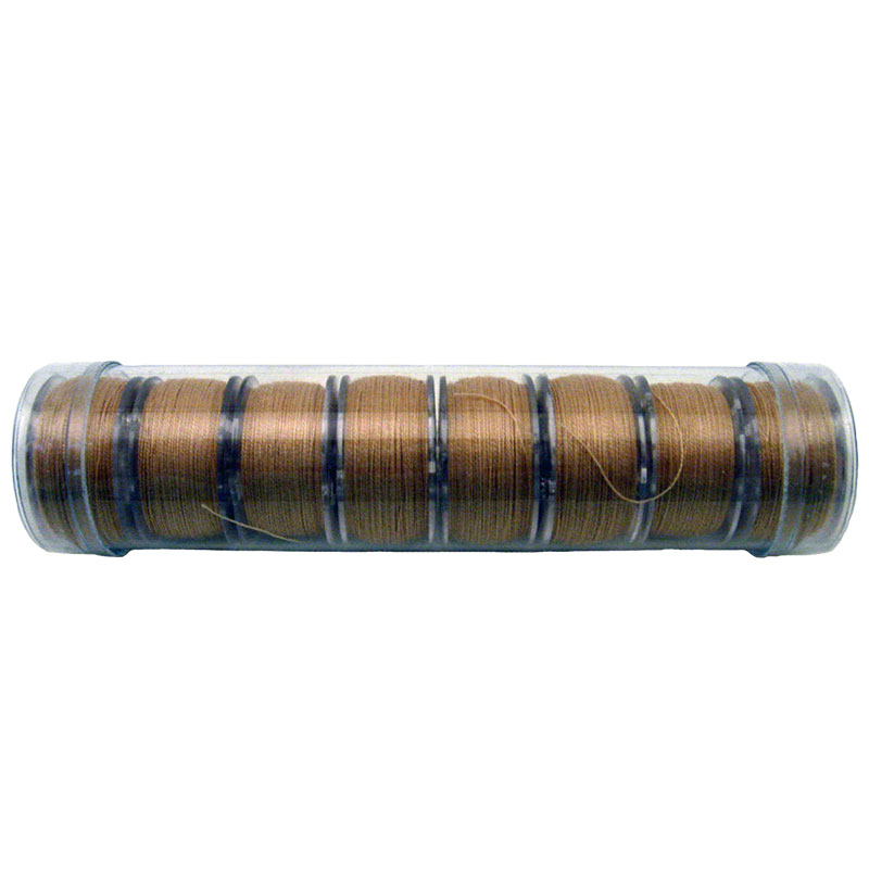 Clear Quilt 15 Bobbin 8ct Large Tan 13351