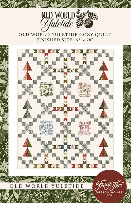 Old World Yuletide Cozy Quilt - Quilt Pattern