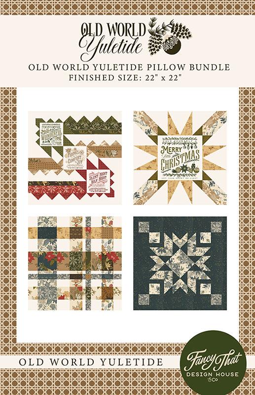 Old World Yuletide Pillow - Christmas Sewing Pattern