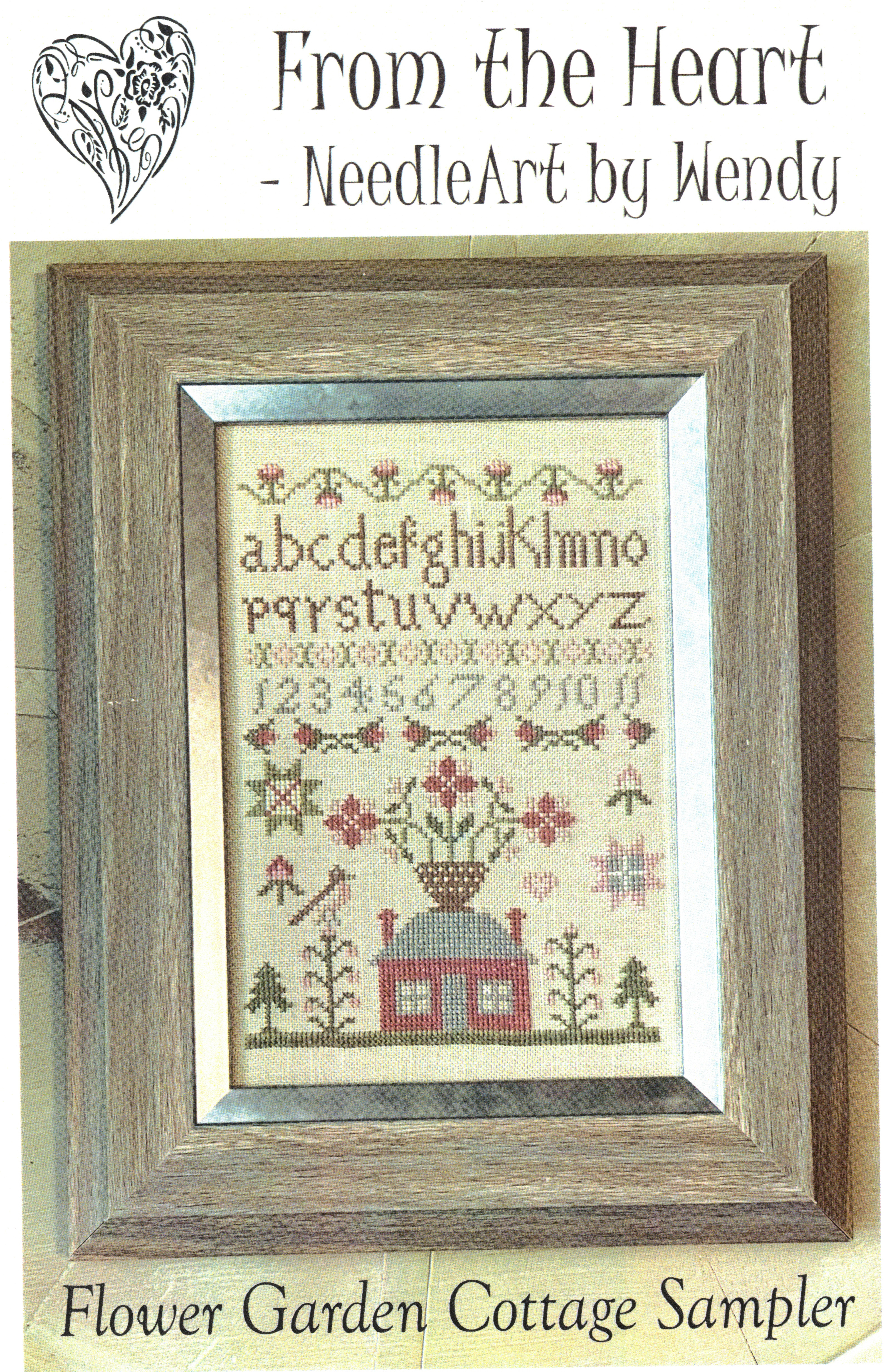 Flower Garden Cottage Sampler - Cross Stitch Pattern