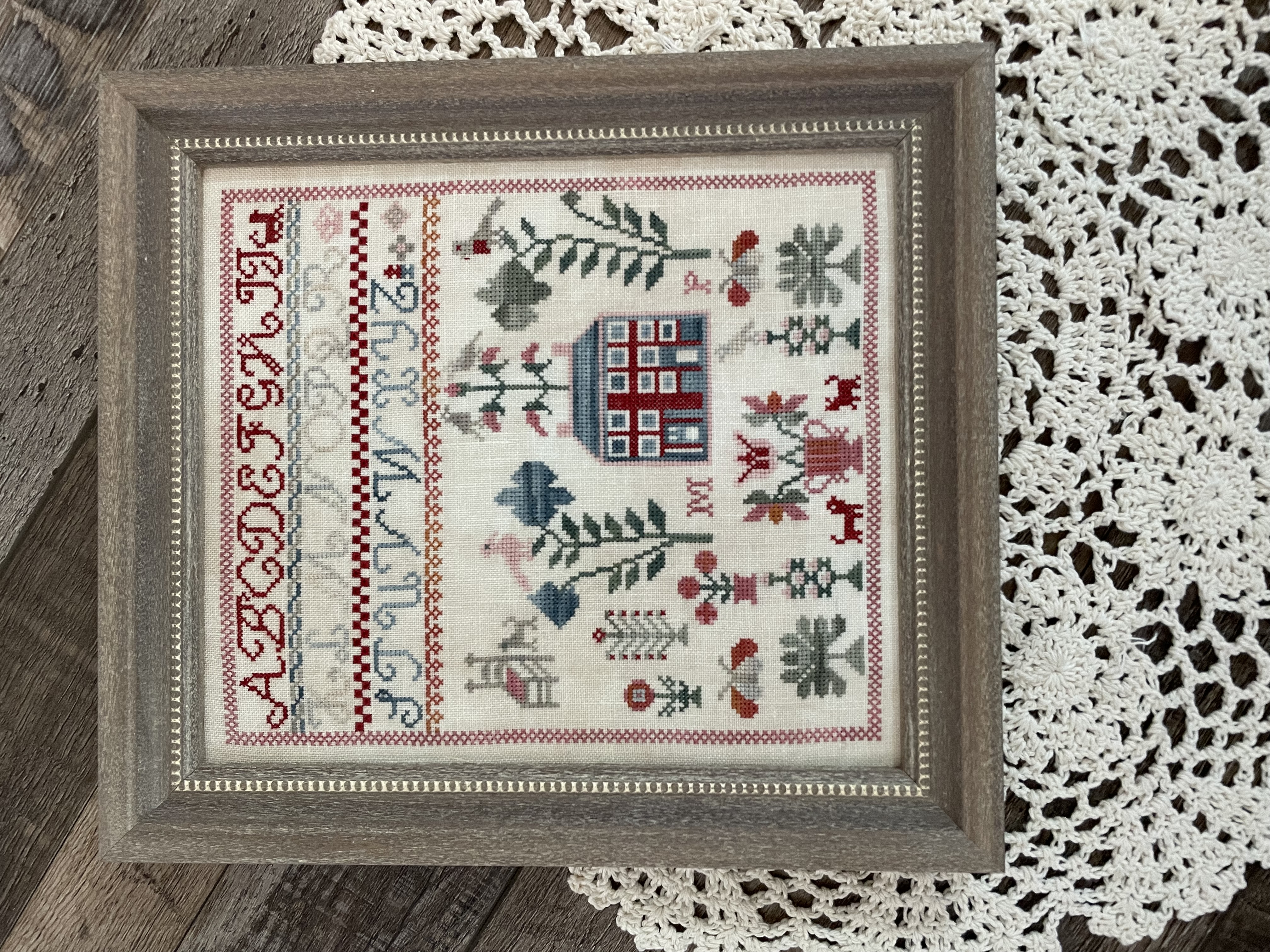 M P Motif Sampler - Cross Stitch Pattern 