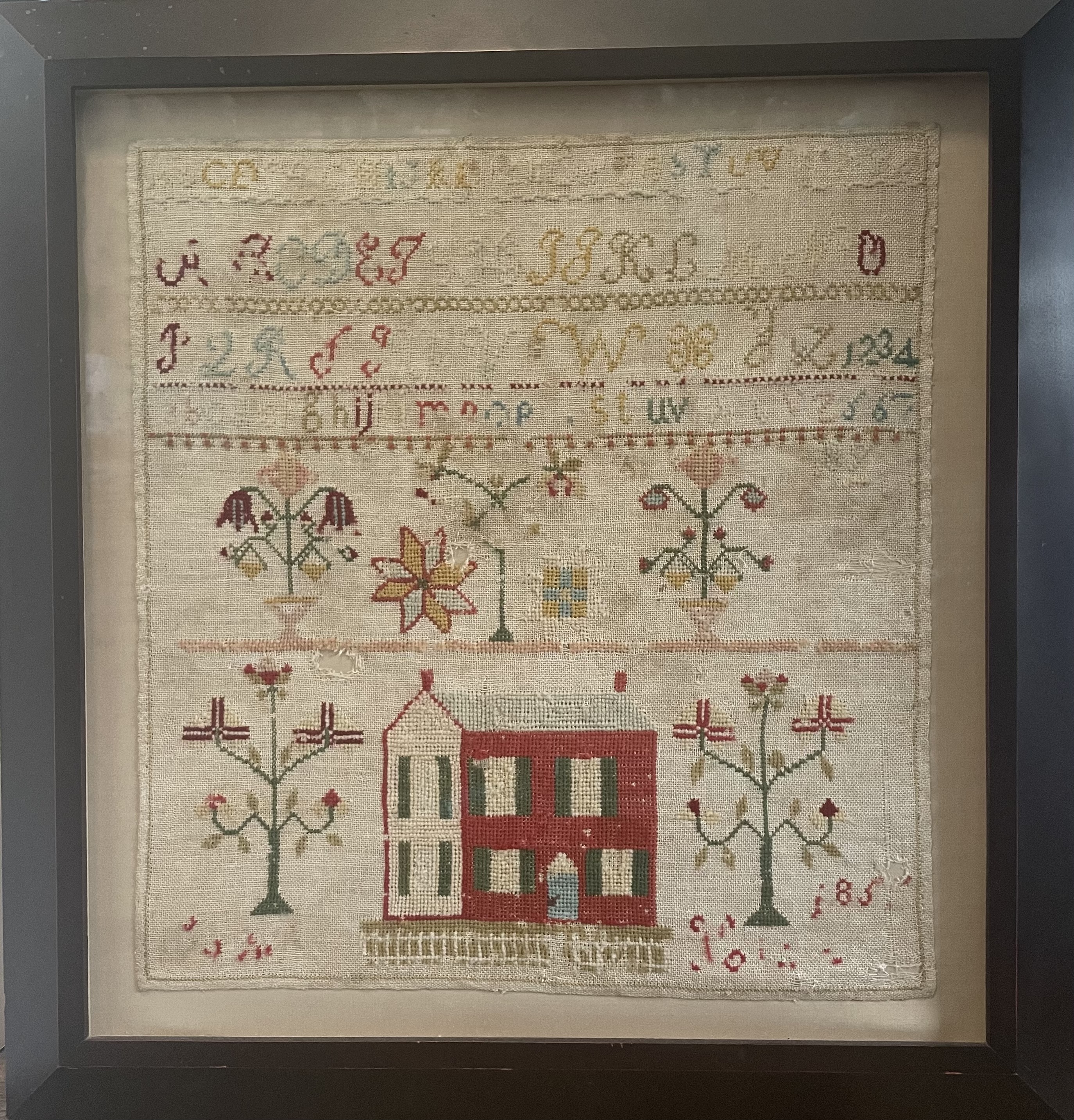 1857 Quilt Block Sampler - Cross Stitch Pattern 