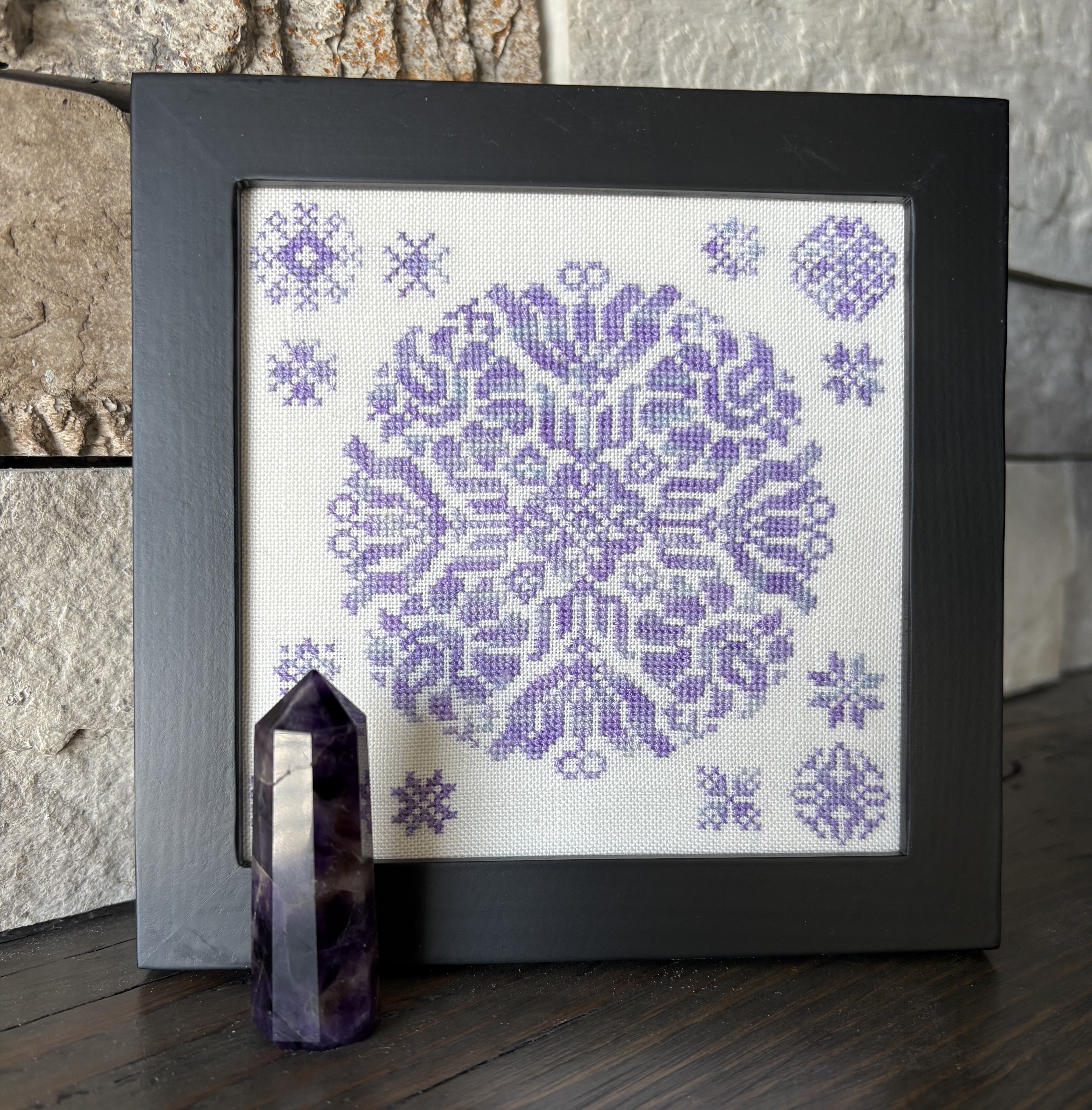 Awesome Amethyst - Cross Stitch Pattern