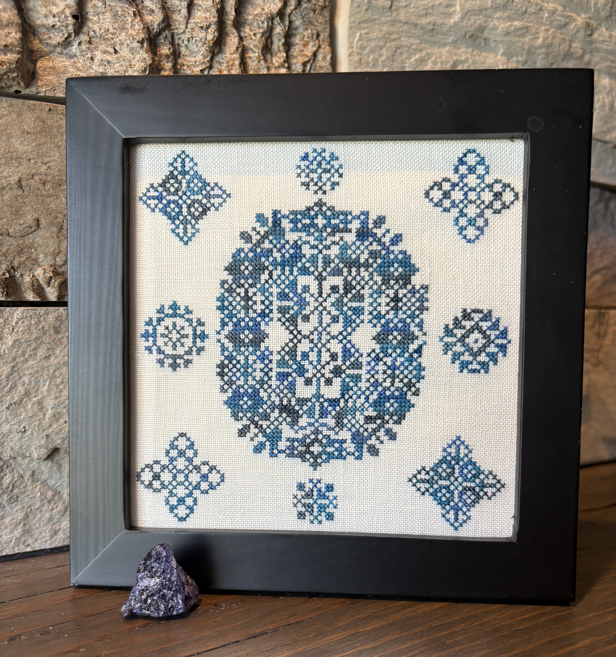 Sweet Sapphire - Cross Stitch Pattern