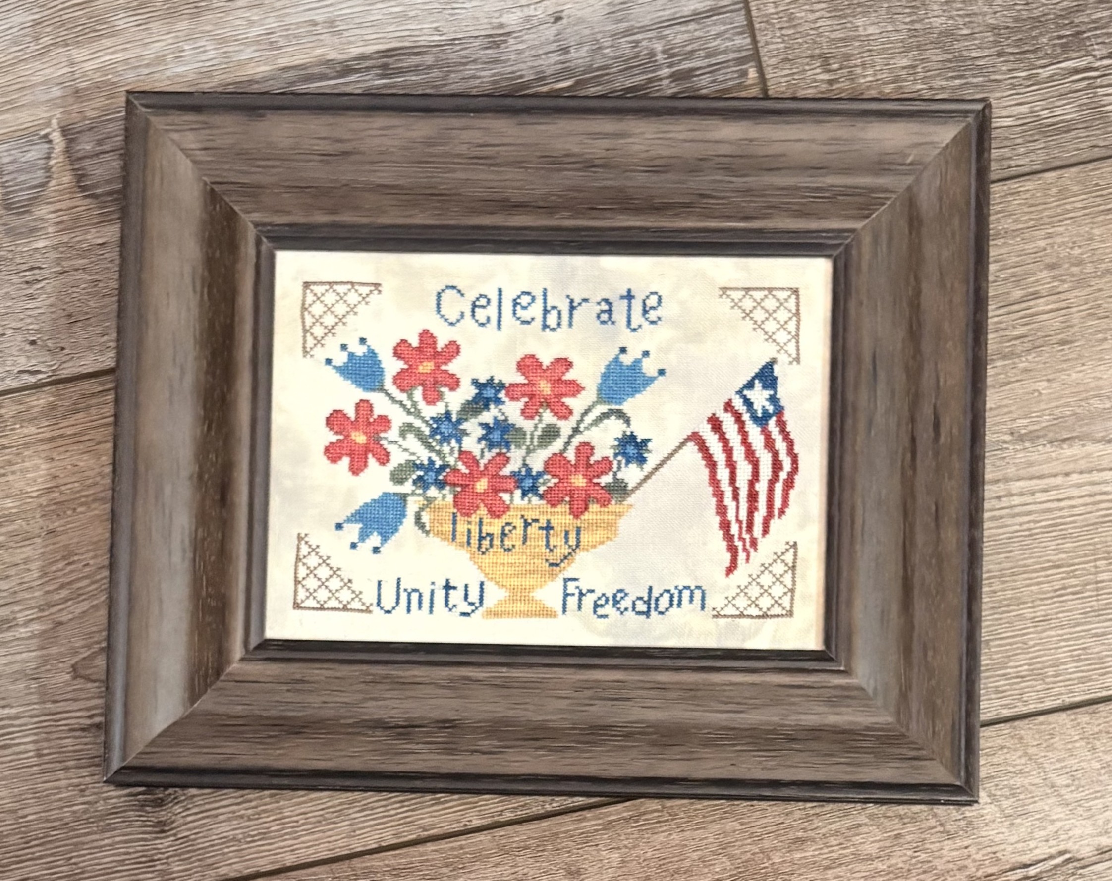 Celebrate Freedom - Patrioitc Cross Stitch Pattern