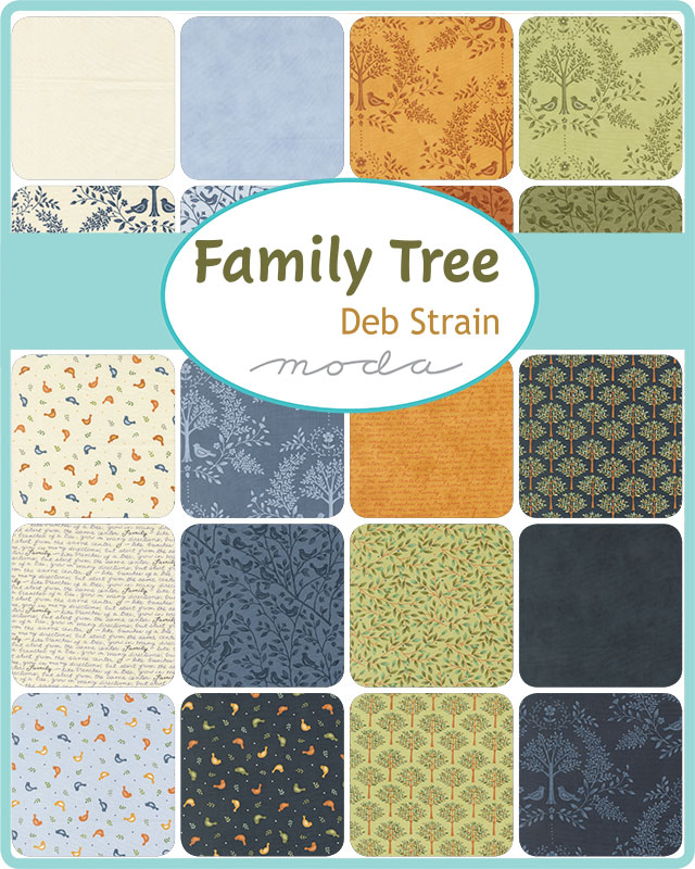 Family Tree - Fat Quarter Bundle