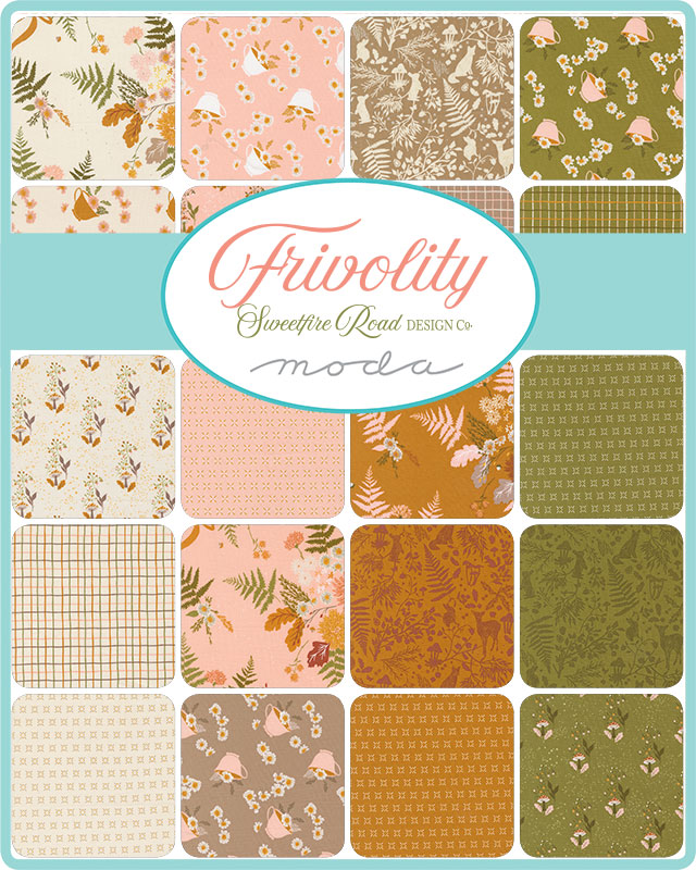 Frivolity Dots Chai - Quilt Fabric