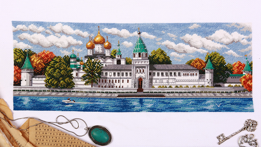 Kostroma Monastery - Cross Stitch Kit