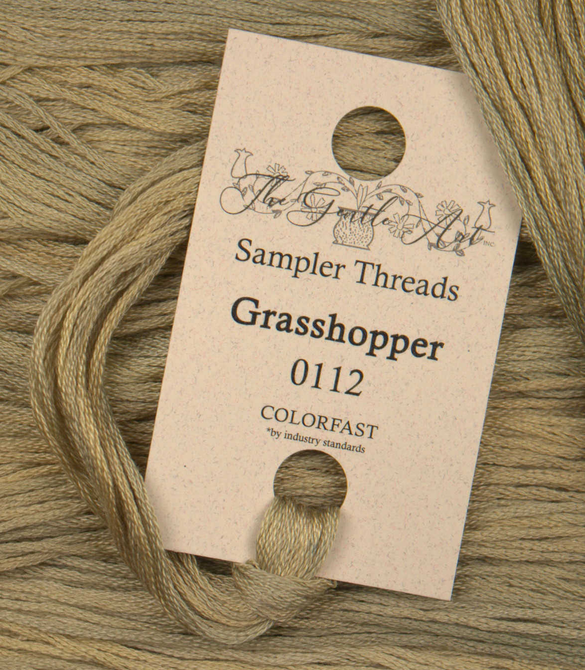 Sampler Threads - Grasshopper Green