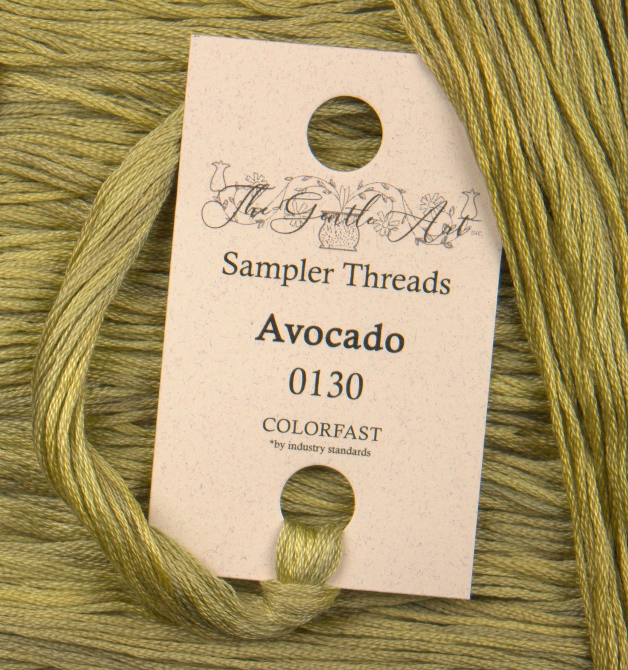 Sampler Threads - Avocado Green