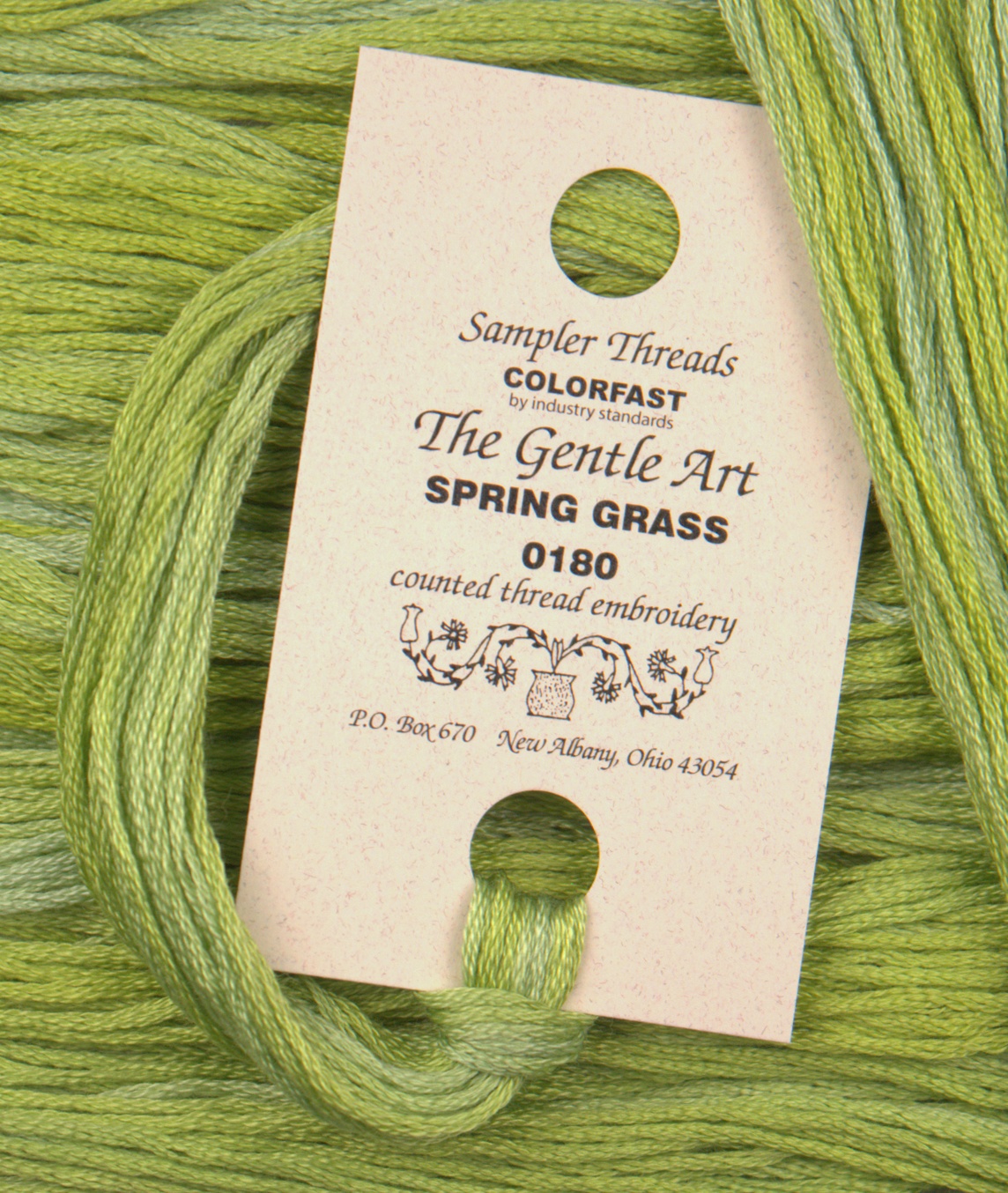 Sampler Threads - Spring Grass Green