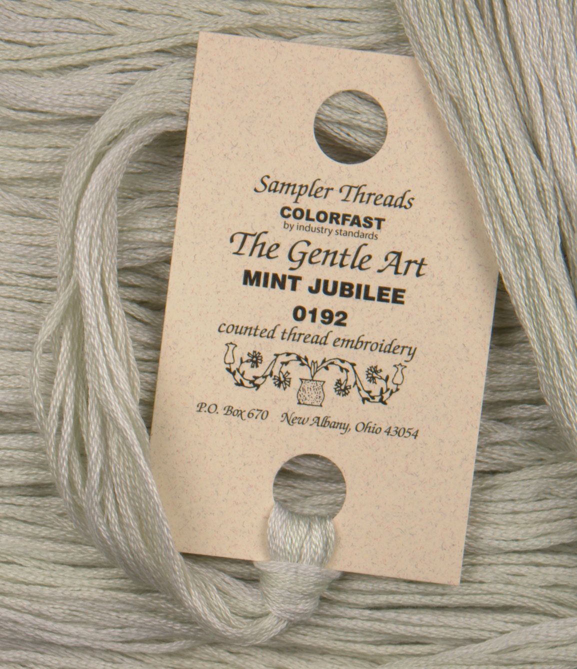 Sampler Threads - Mint Jubilee Green