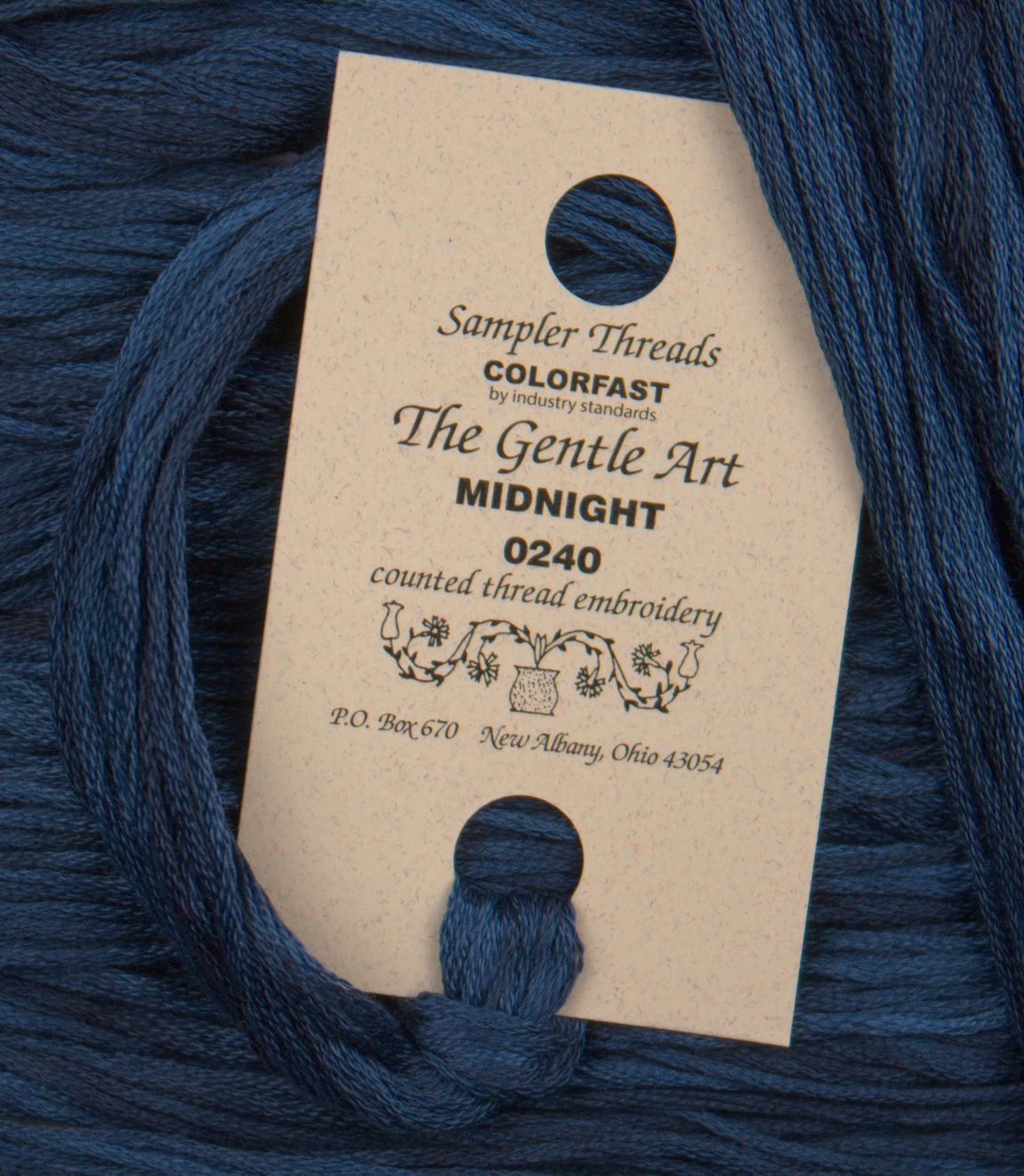 Sampler Threads - Midnight Blue
