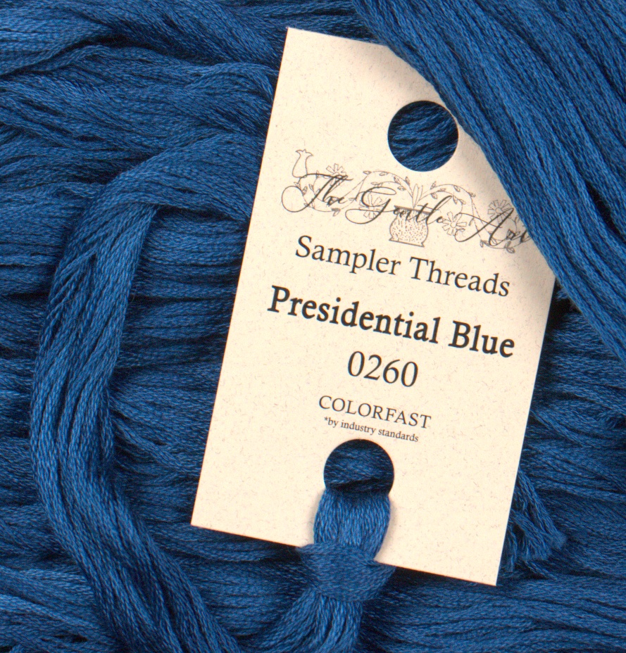 Sampler Threads - Presidential Blue