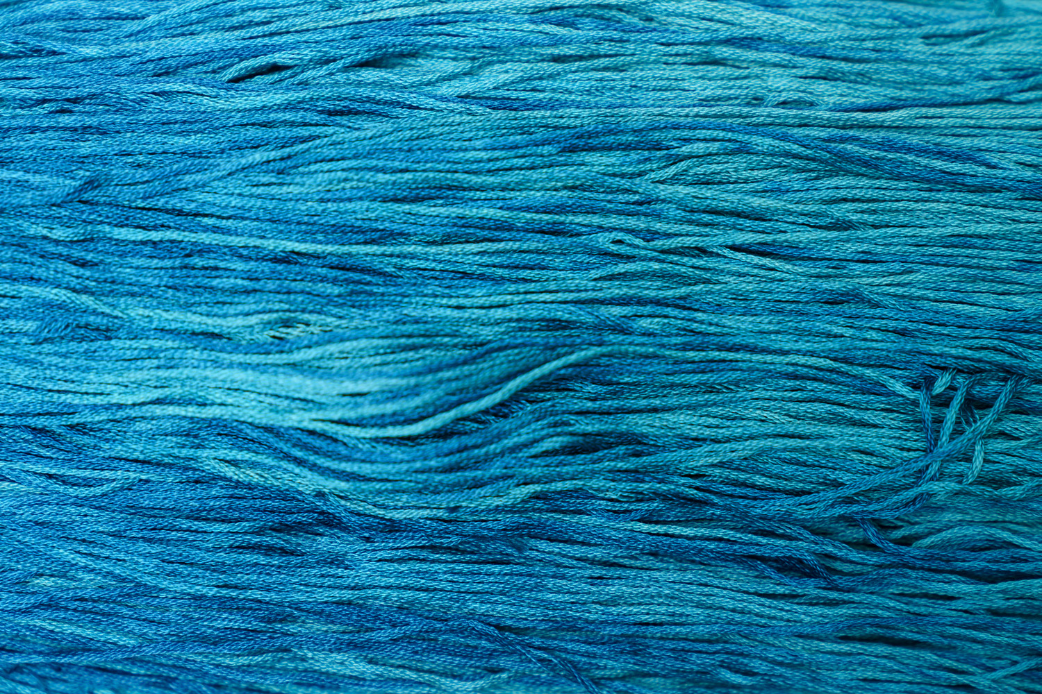 Sampler Threads - Cerulean Blue