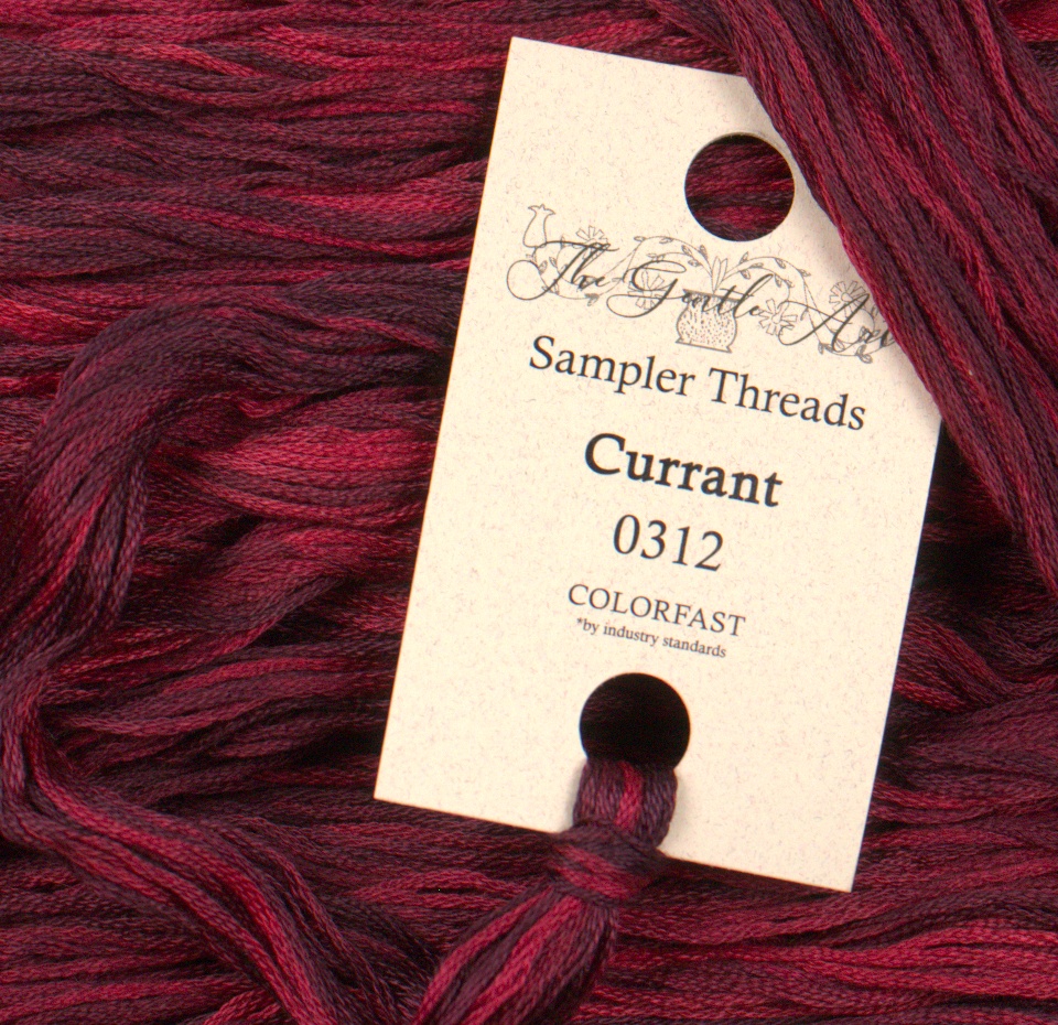 Sampler Threads - Currant Red
