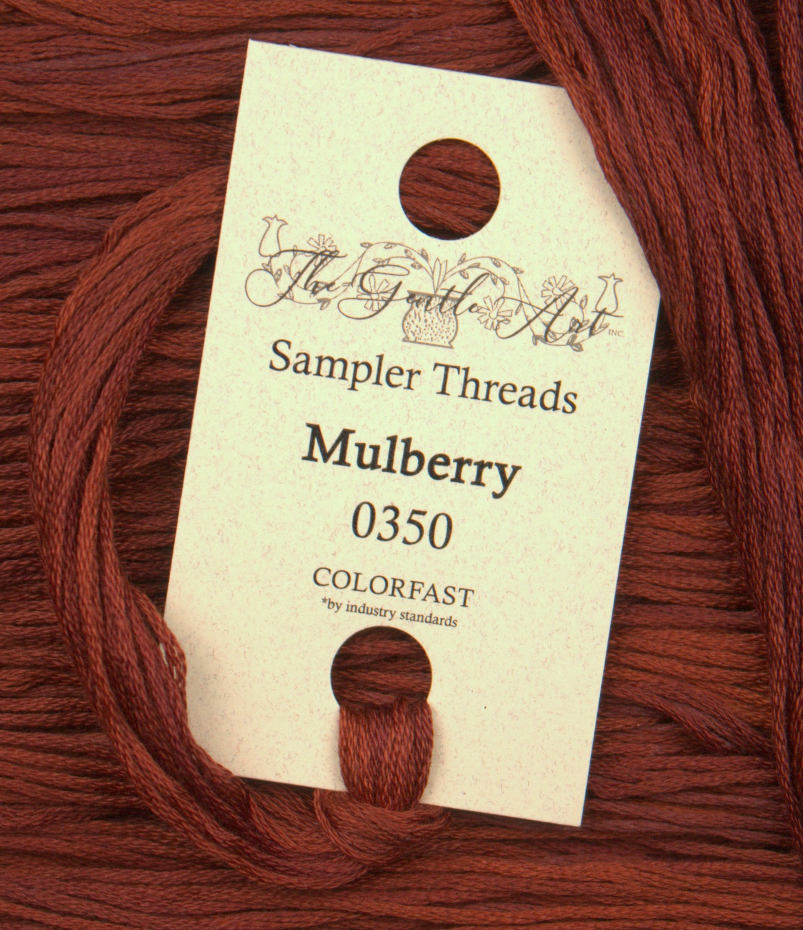 Sampler Threads - Mulberry Red