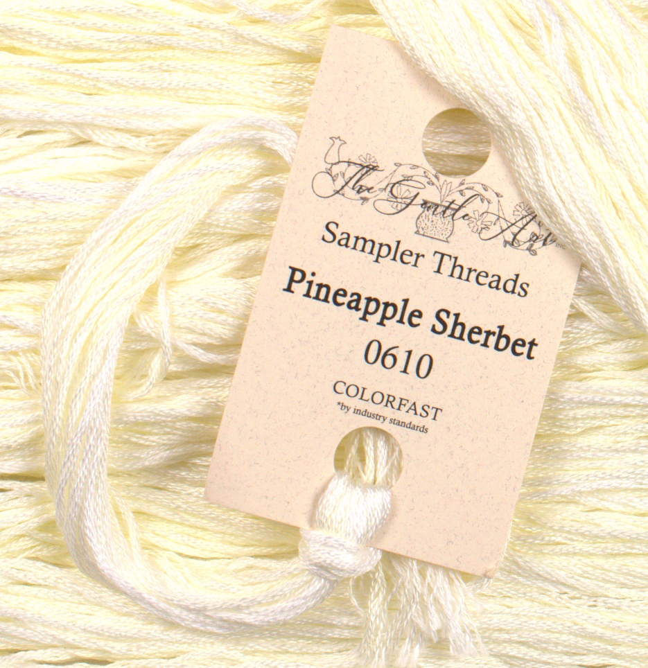 Sampler Threads - Pineapple Sherbet Yellow