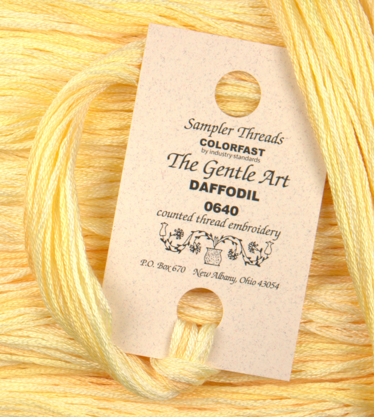 Sampler Threads - Daffodil Yellow