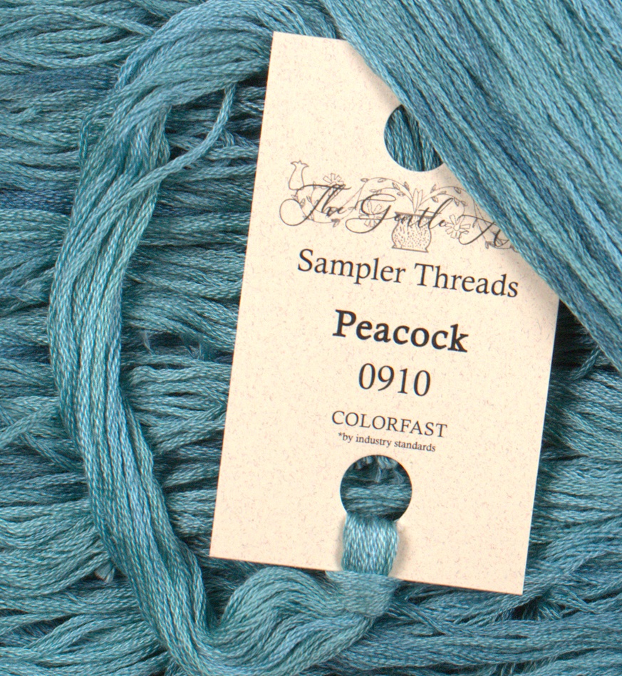 Sampler Threads - Peacock Blue
