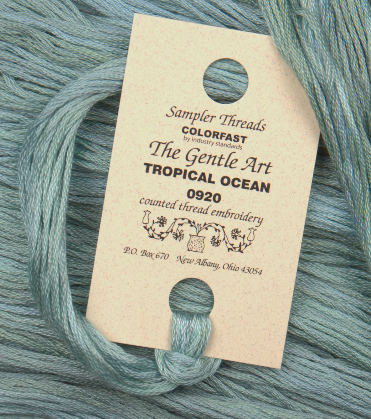 Sampler Threads - Tropical Ocean Blue