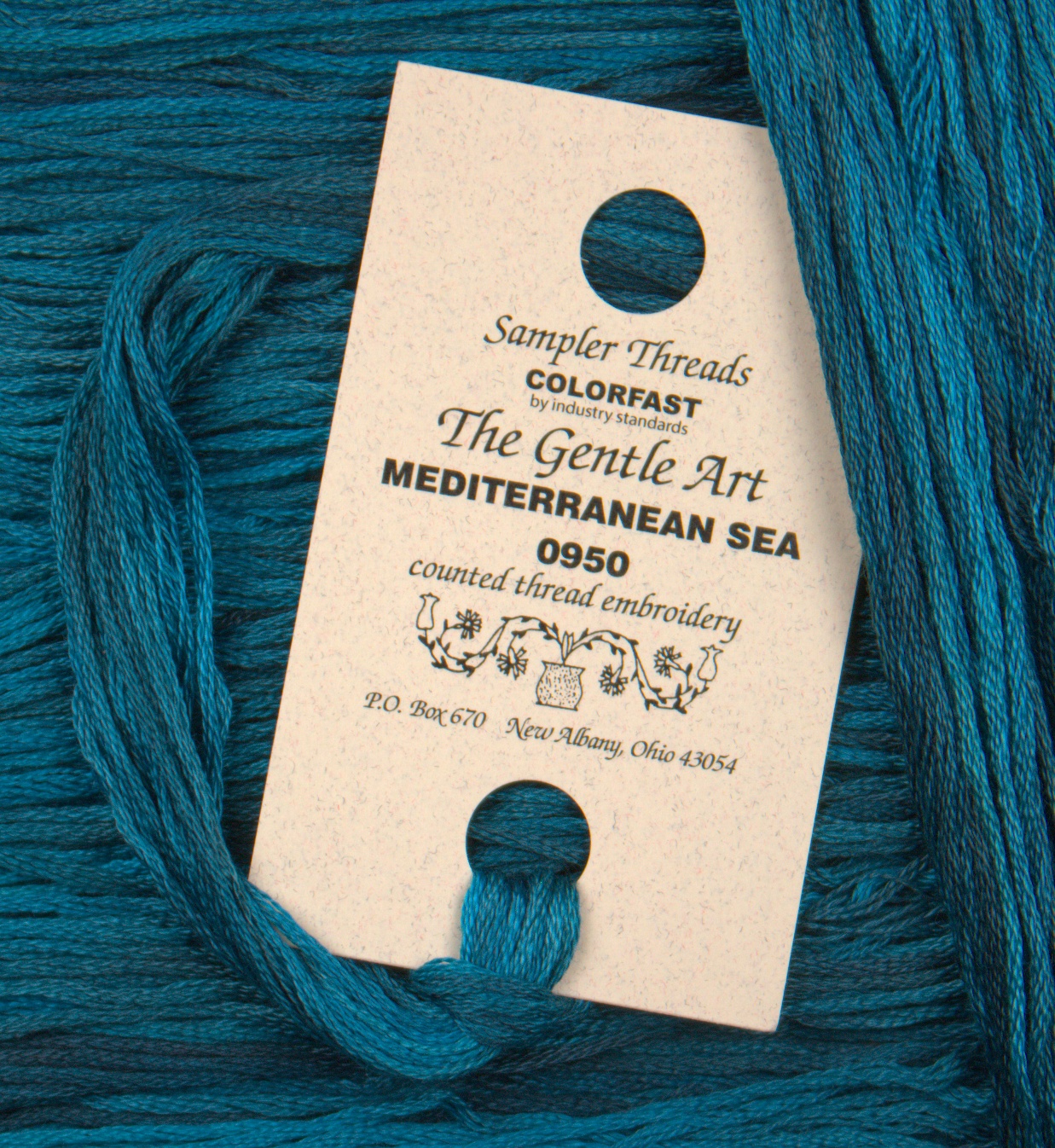 Sampler Threads - Mediterranean Sea Blue