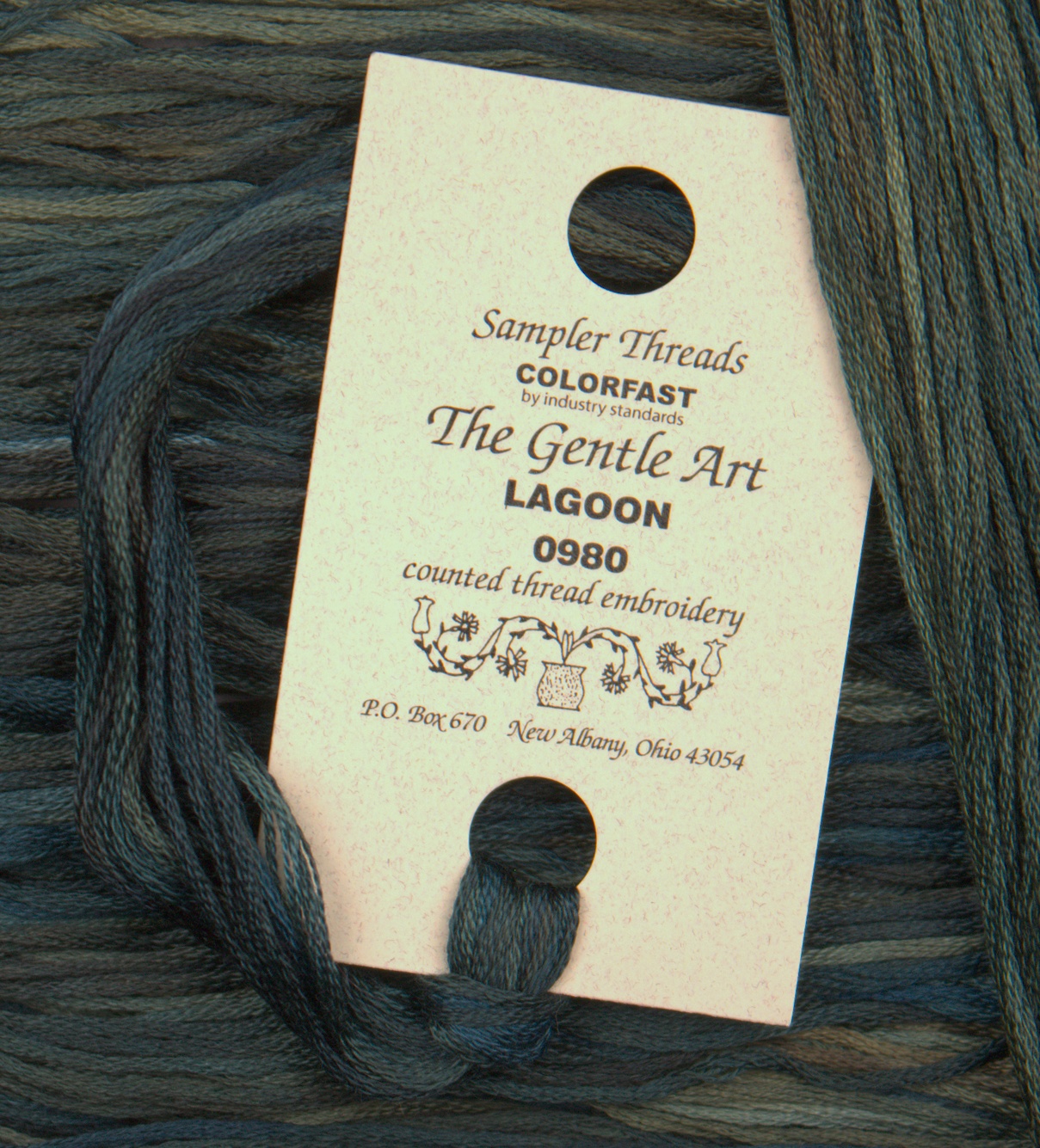 Sampler Threads - Lagoon Blue