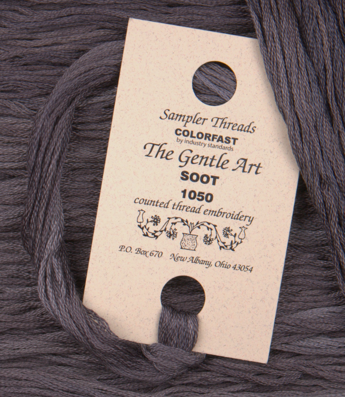 Sampler Threads - Soot Gray