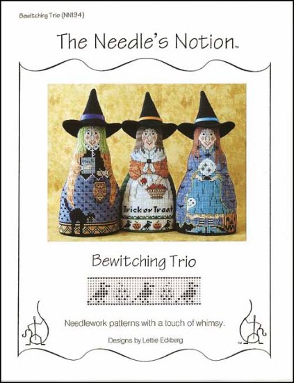 Bewitching Trio - Cross Stitch Pattern