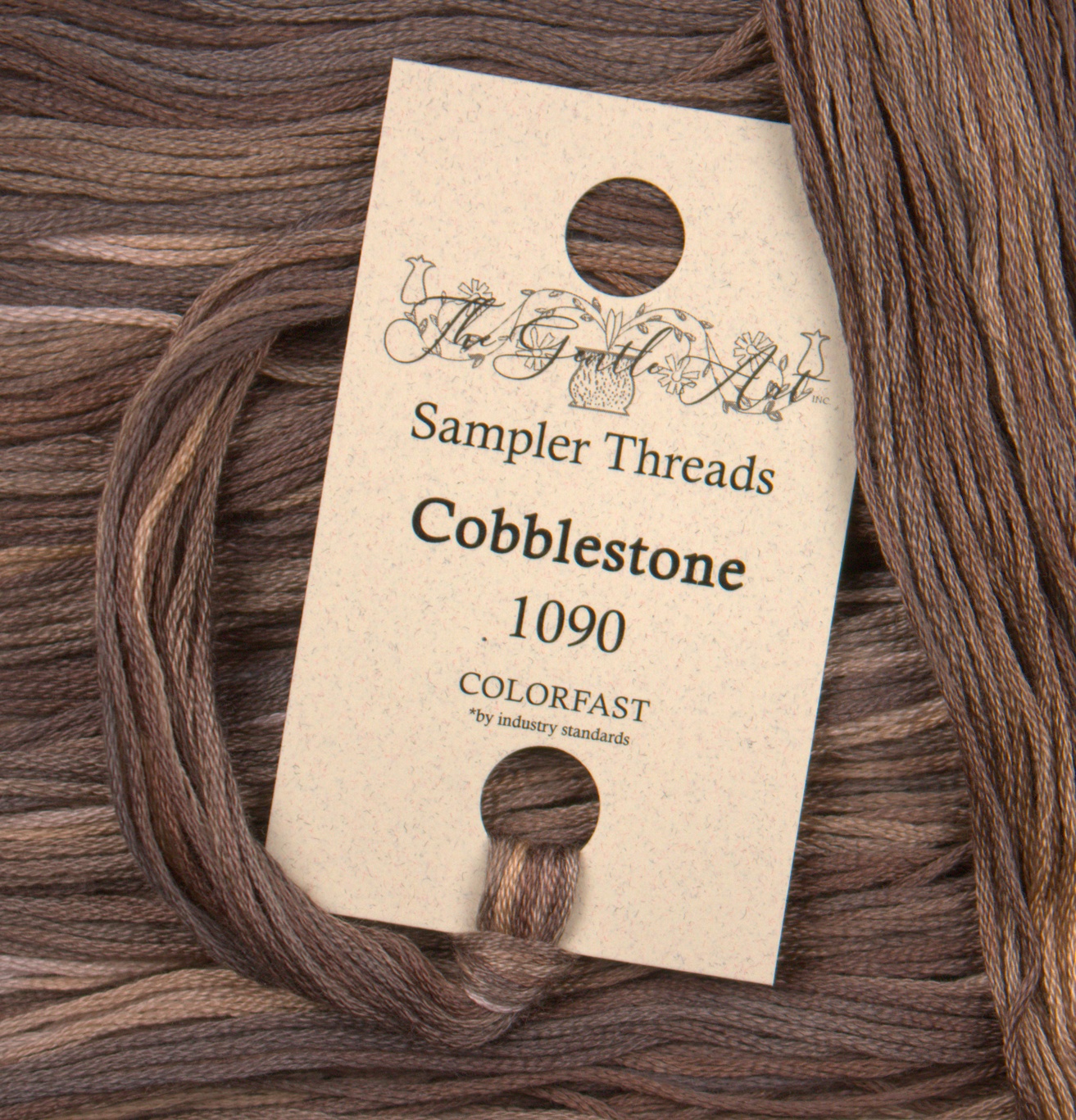 Sampler Threads - Cobblestone Brown