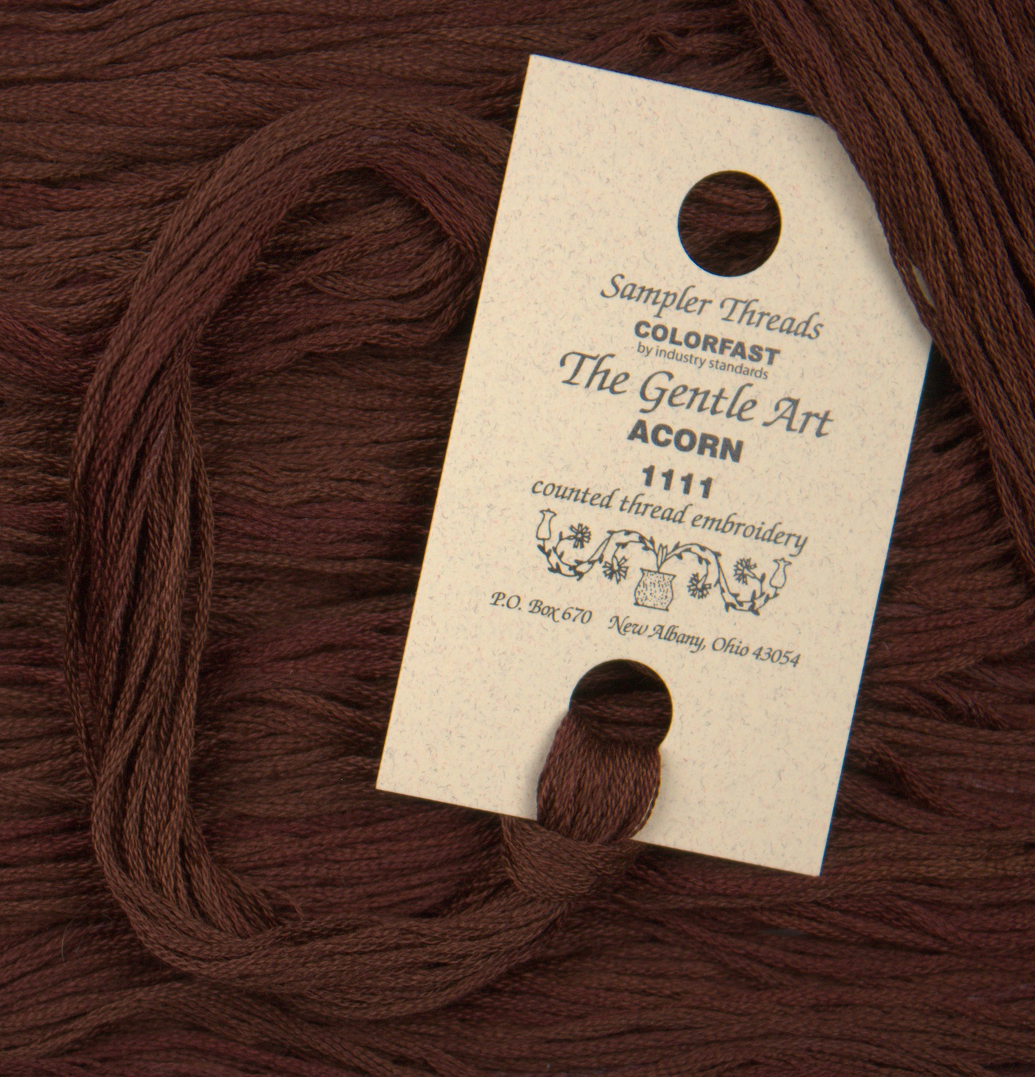Sampler Threads - Acorn Brown
