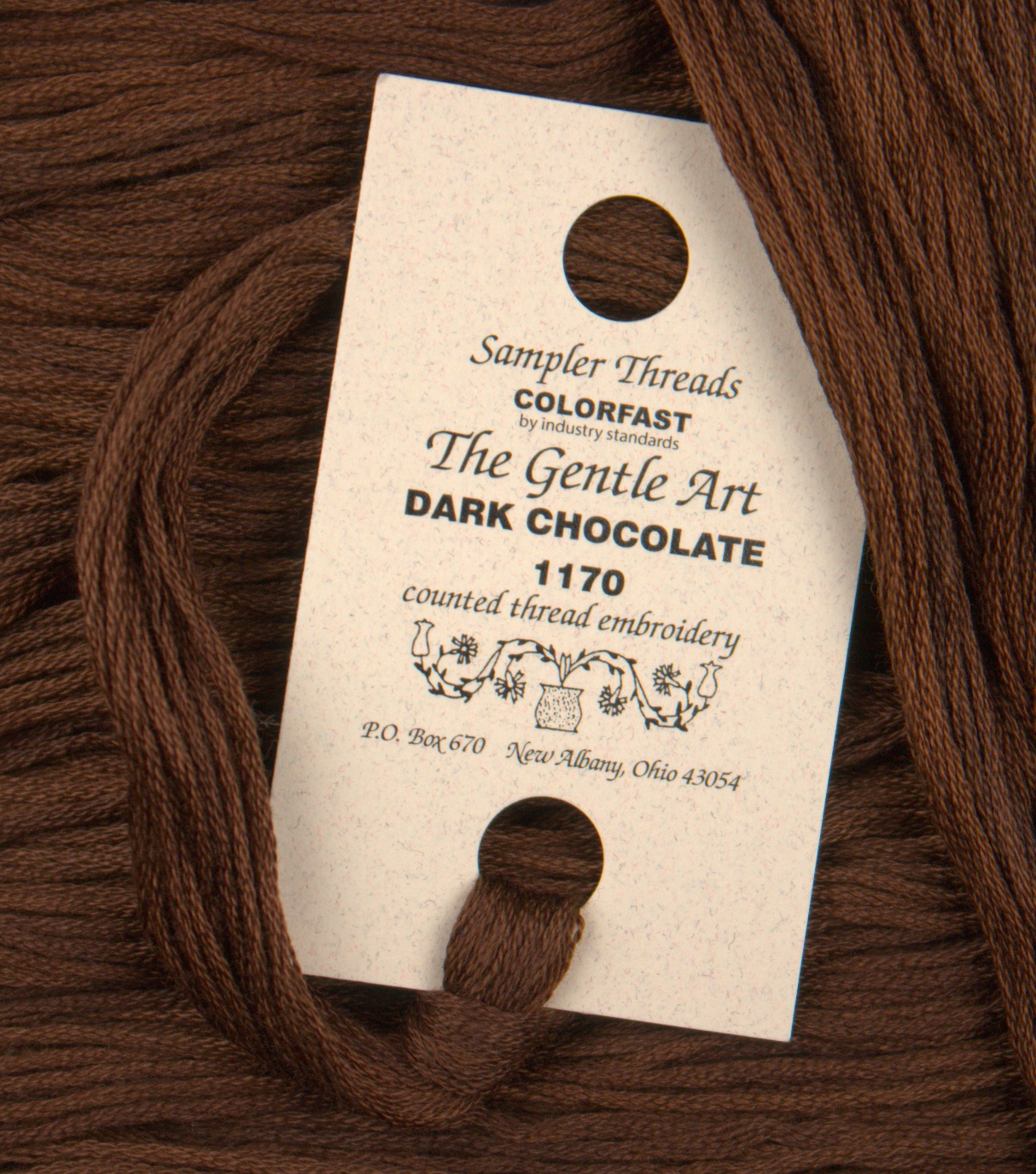 Sampler Threads - Dark Chocolate Brown